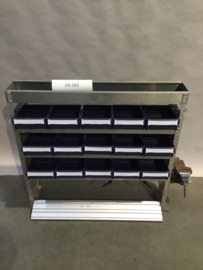 Aluminium Finnerup bedrijfswagen inrichting GK-069