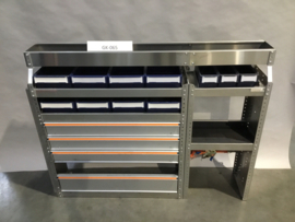 Aluminium Finnerup bedrijfswagen inrichting GK-065