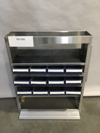Aluminium bedrijfswagen inrichting GK-036