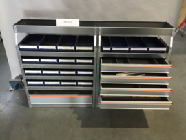 Aluminium Finnerup bedrijfswagen inrichting GK-071