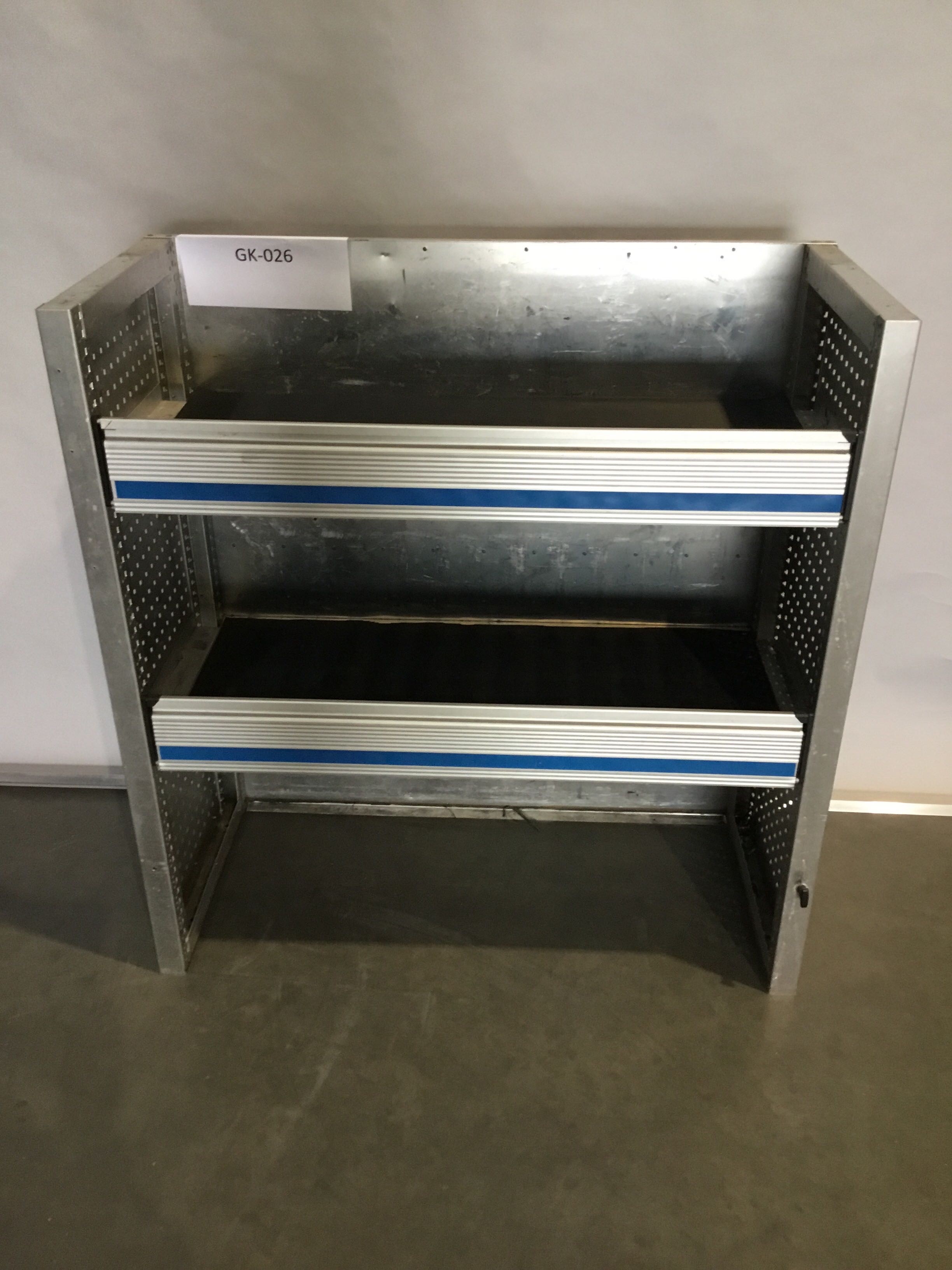 Aluminium bedrijfswagen inrichting Aluca GK-026