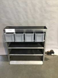 Aluminium Aluca bedrijfswagen inrichting GK-044