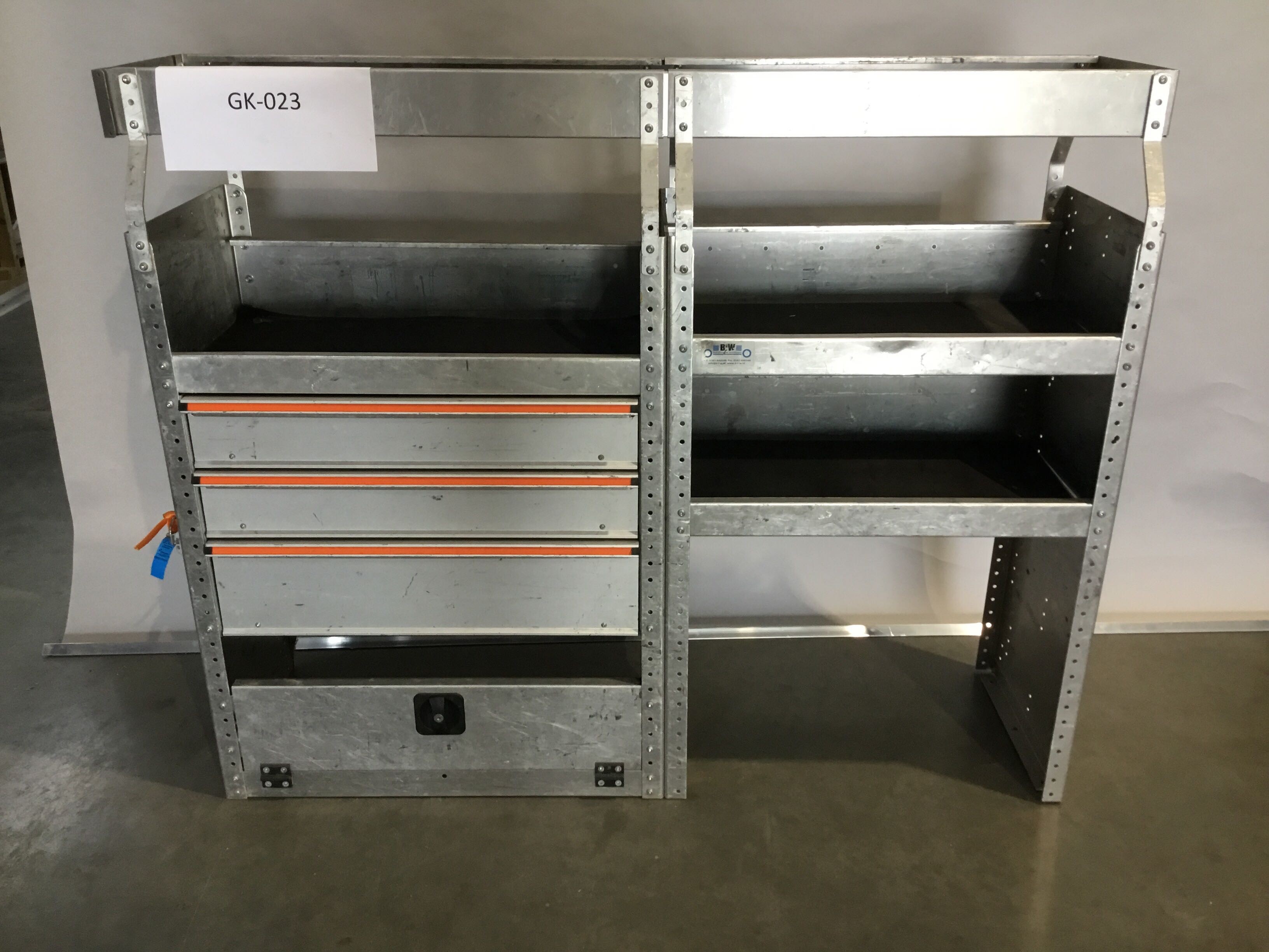 Aluminium bedrijfswagen inrichting GK-023