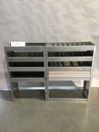 Aluminium Finnerup bedrijfswagen inrichting GK-055