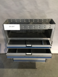 Aluminium Finnerup bedrijfswagen inrichting GK-047