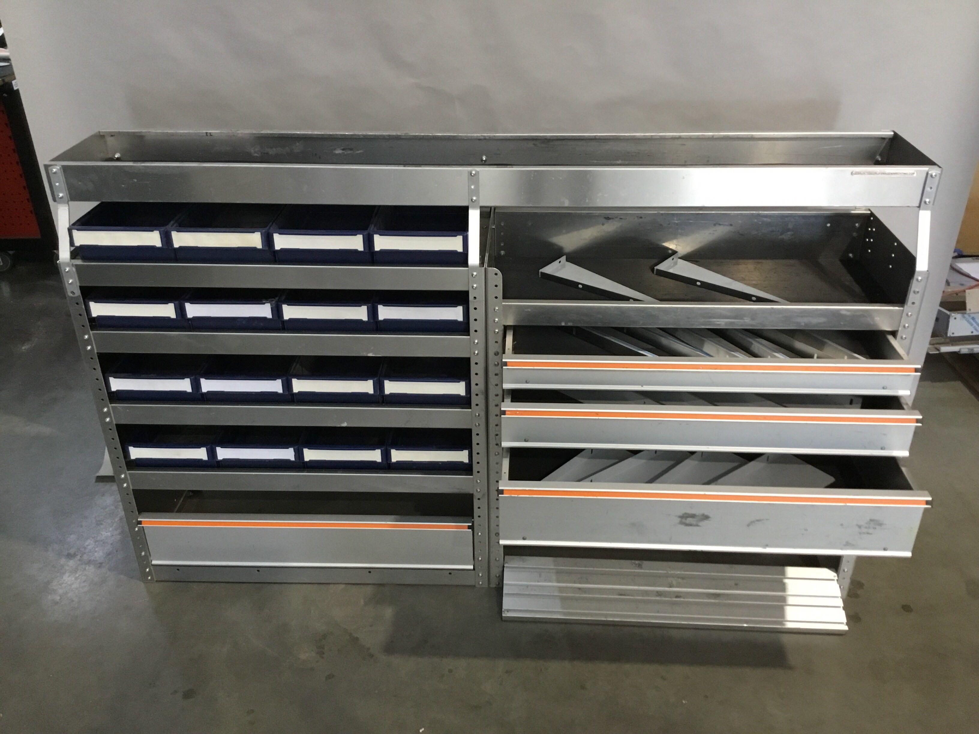 Aluminium bedrijfswagen inrichting GK-035