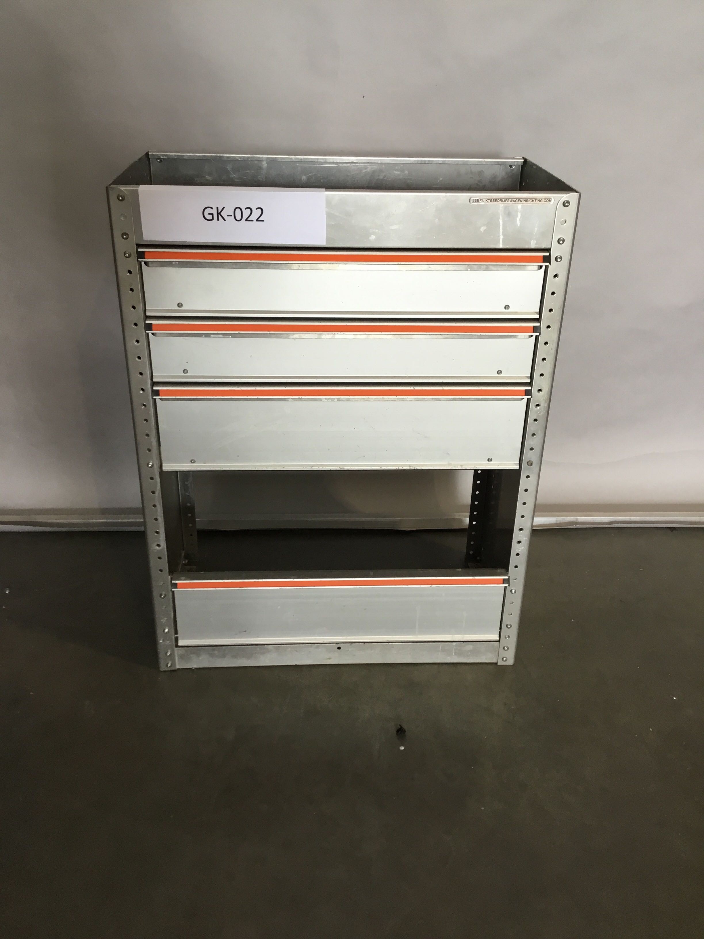 Aluminium bedrijfswagen inrichting GK-022