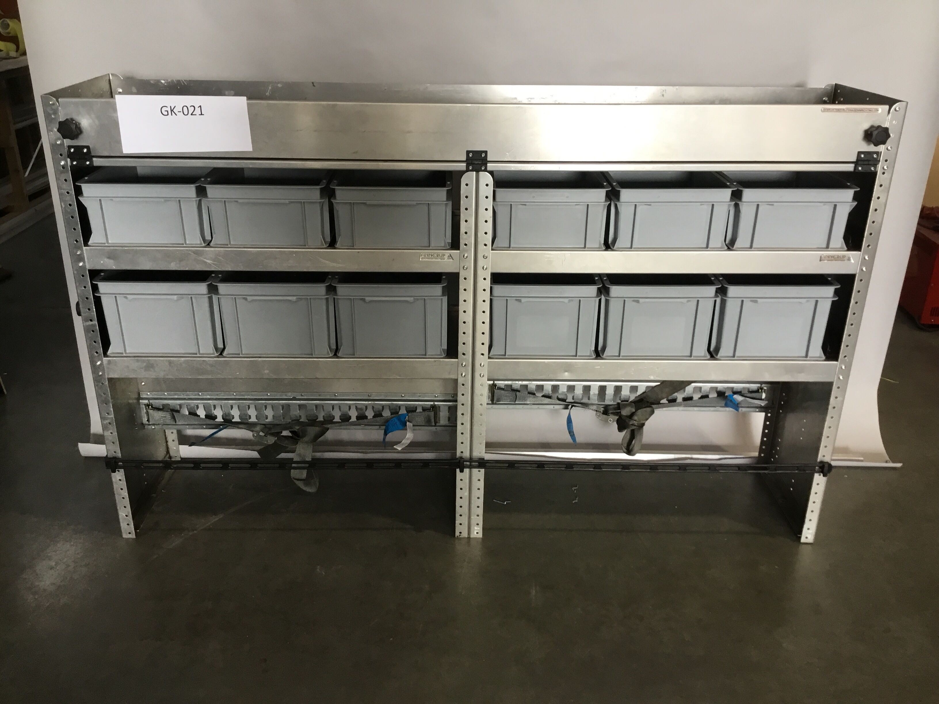 Aluminium bedrijfswagen inrichting GK-021
