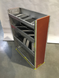 Aluminium Tom-Lock bedrijfswagen inrichting GK-042