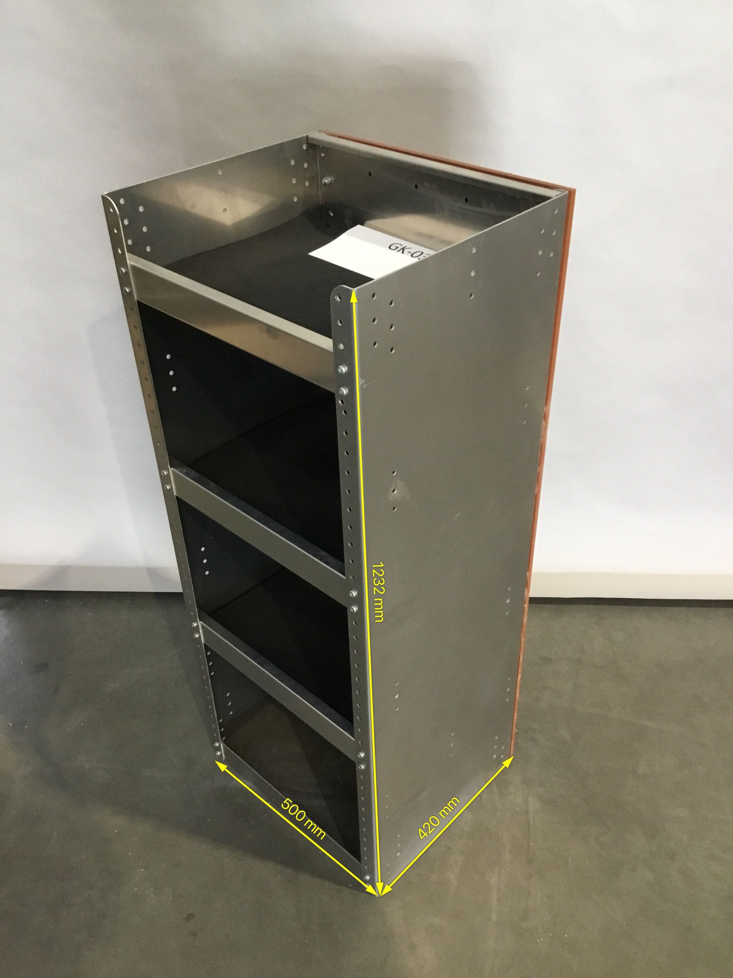 Aluminium bedrijfswagen inrichting GK-030
