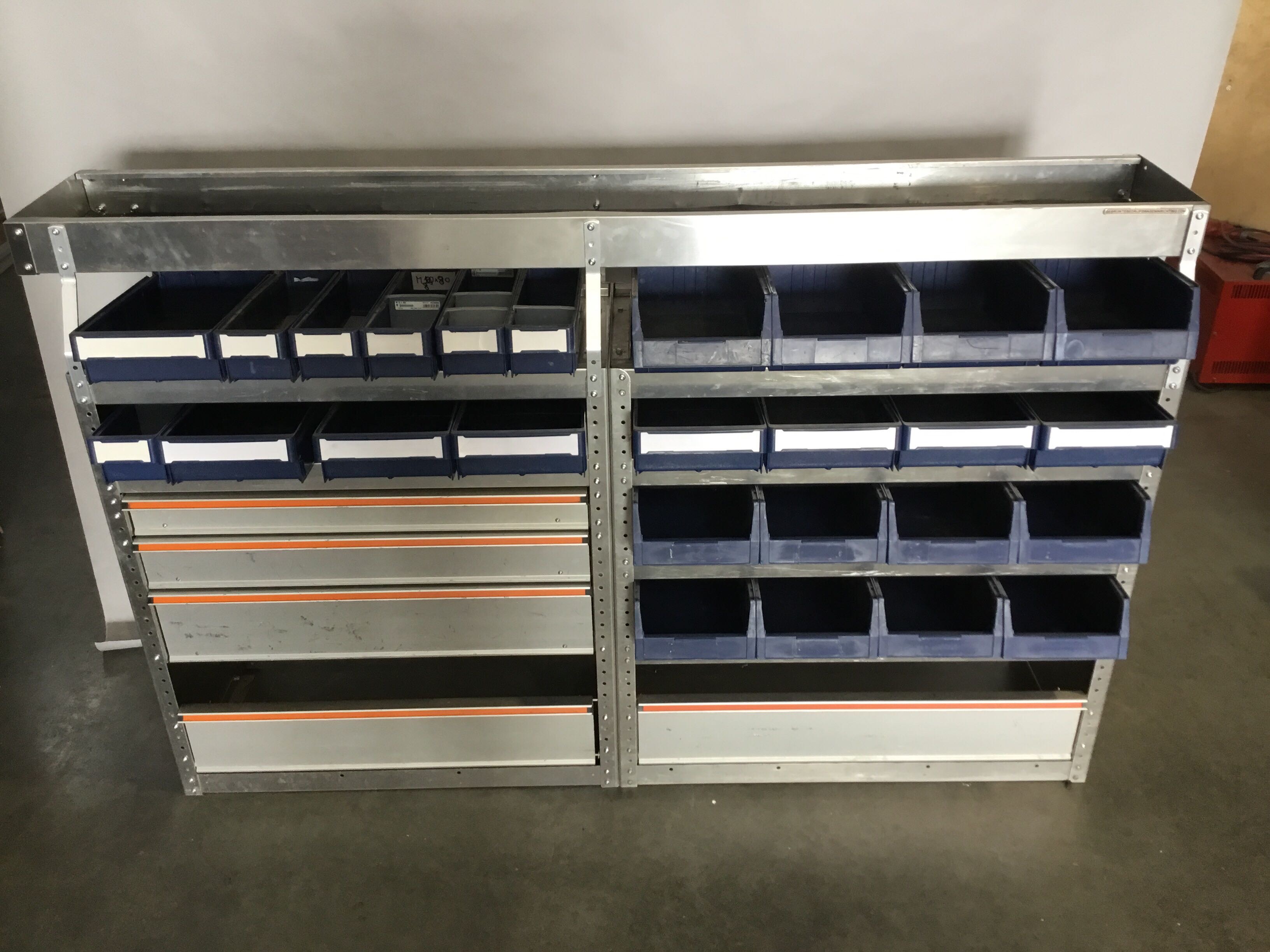 Aluminium bedrijfswagen inrichting GK-020