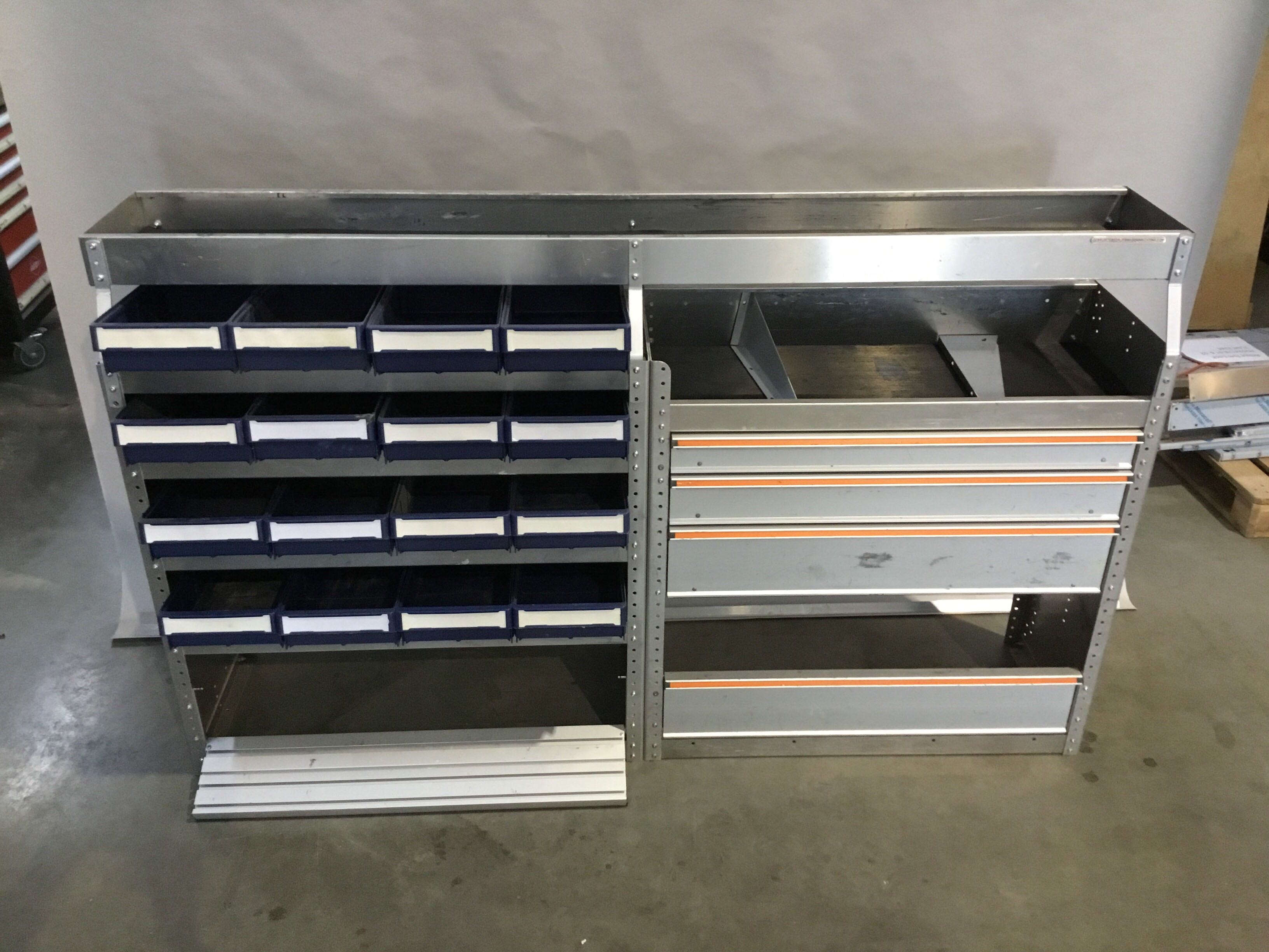 Aluminium bedrijfswagen inrichting GK-035