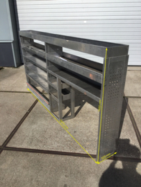 Aluminium bedrijfswagen inrichting GK-044