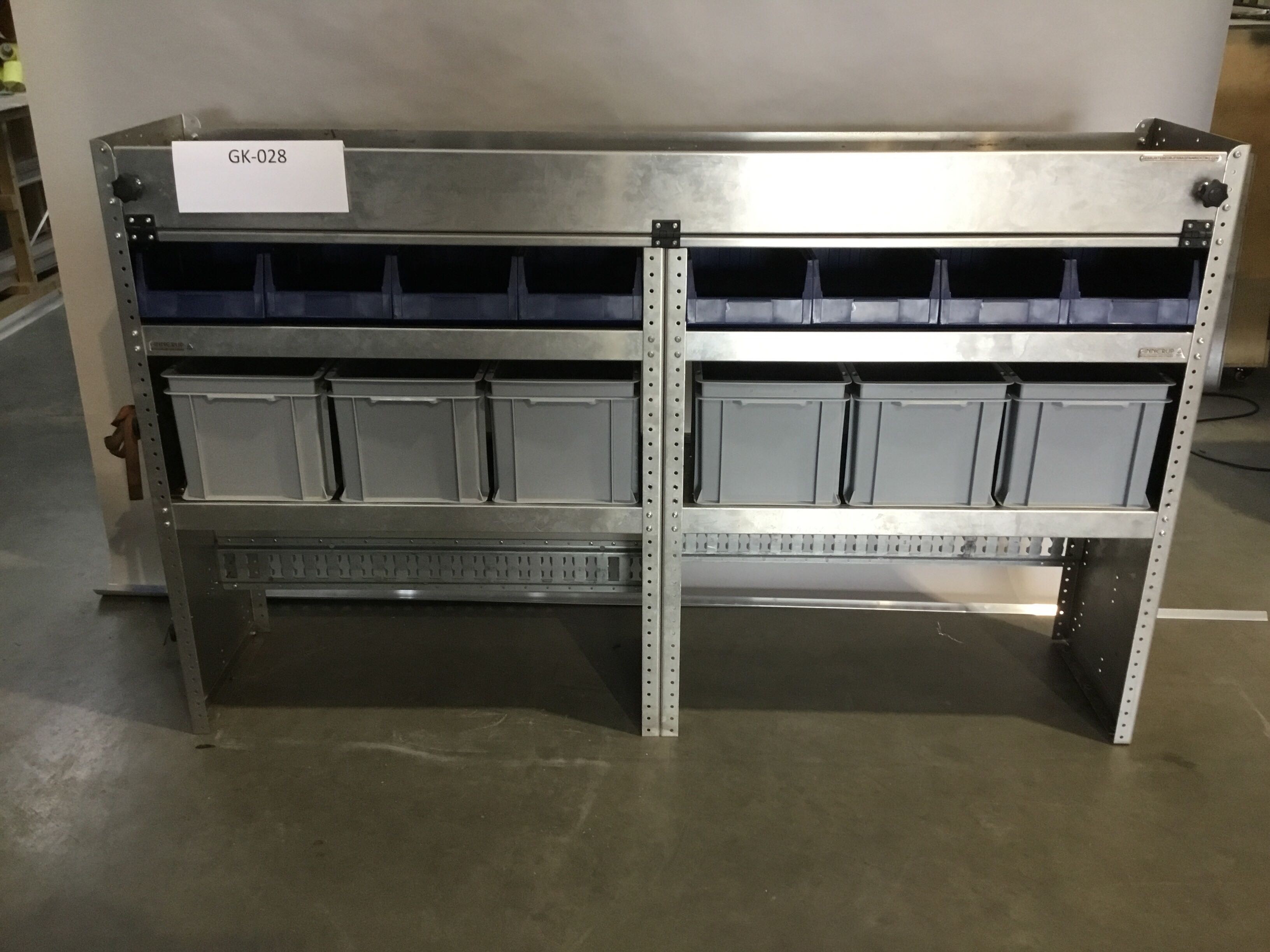 Aluminium bedrijfswagen inrichting GK-028