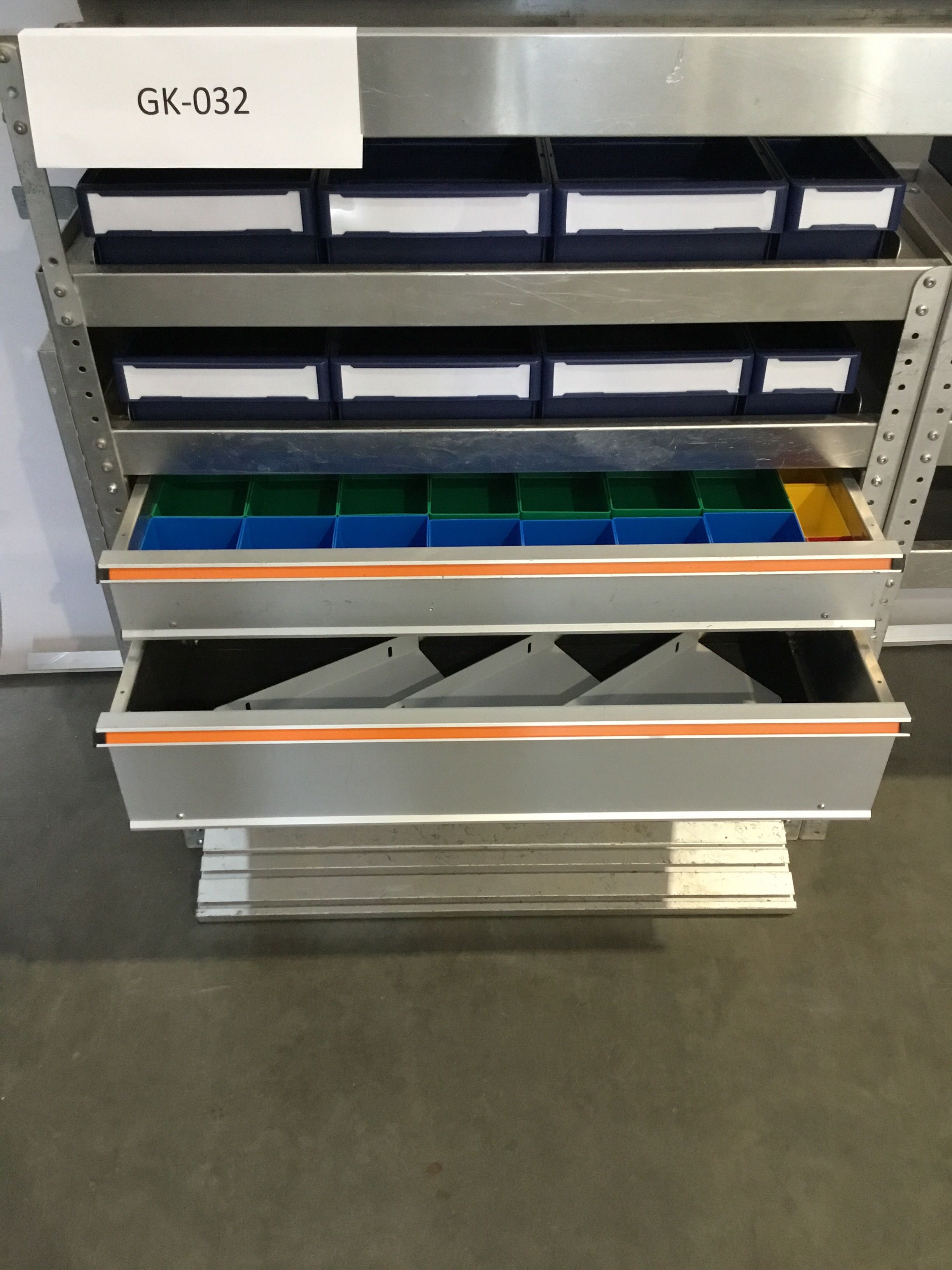 Aluminium bedrijfswagen inrichting GK-032