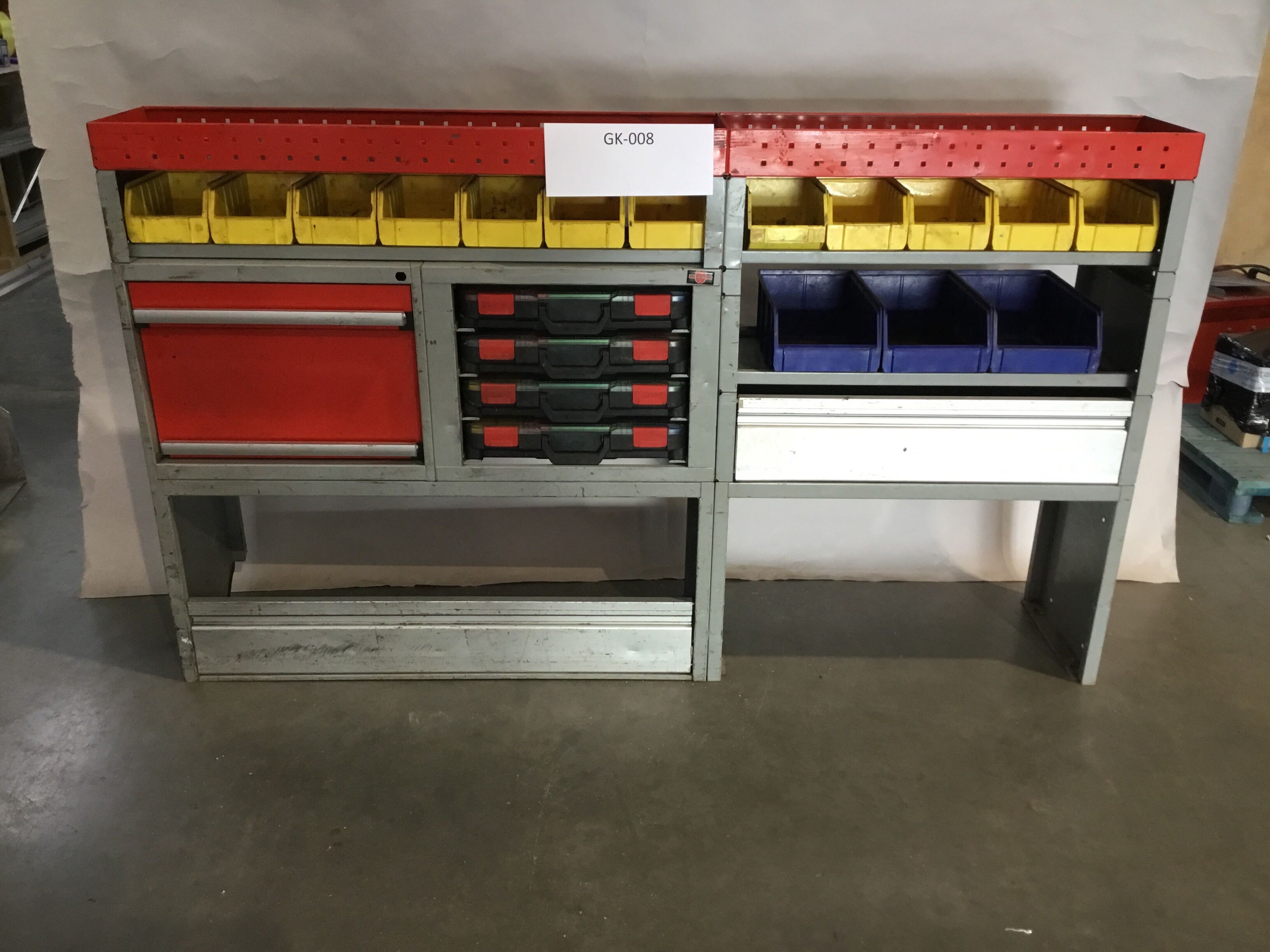 Wurth stalen bedrijfswagen inrichting GK-008