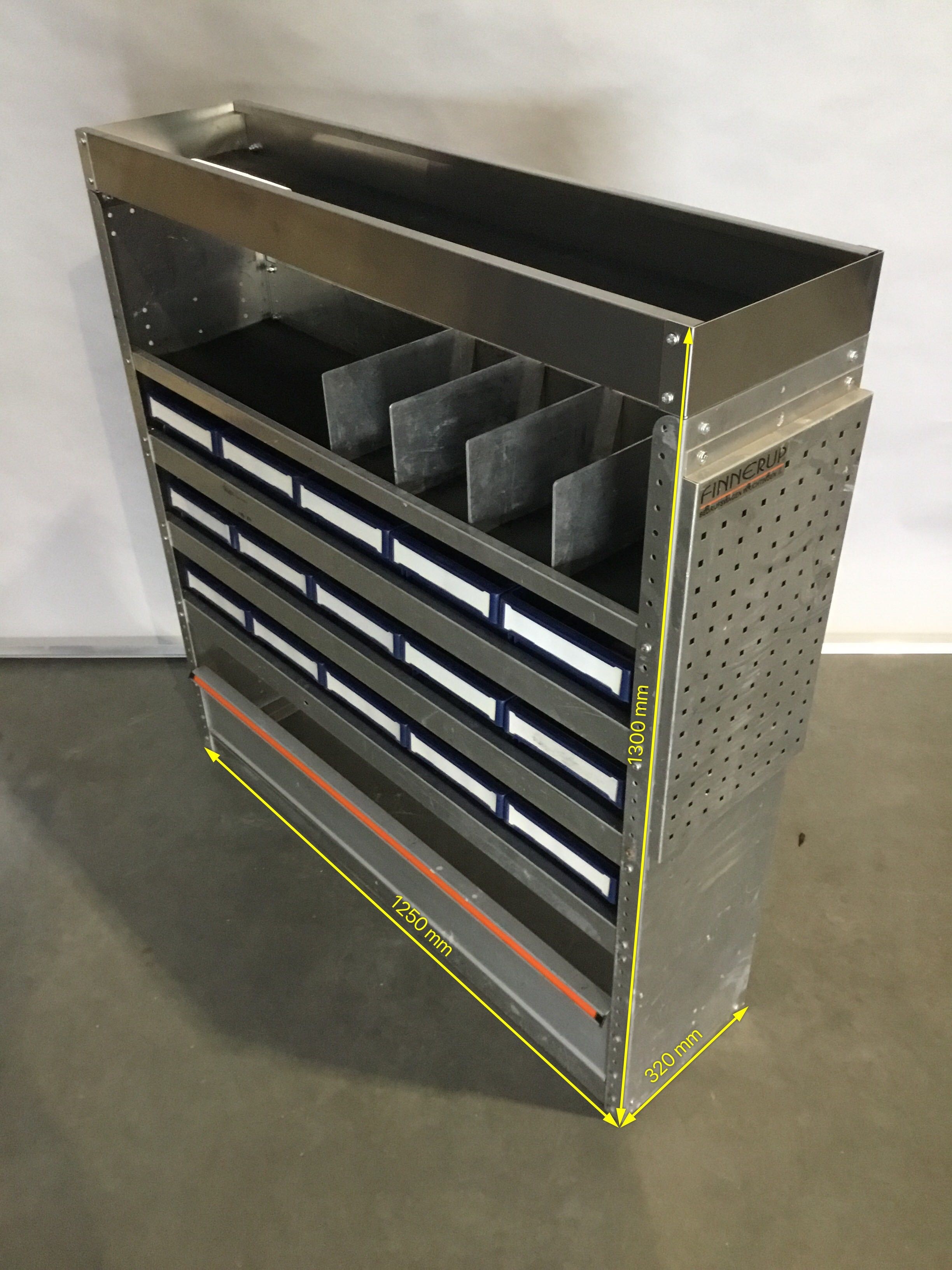 Aluminium bedrijfswagen inrichting GK-027