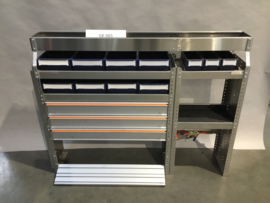 Aluminium Finnerup bedrijfswagen inrichting GK-065