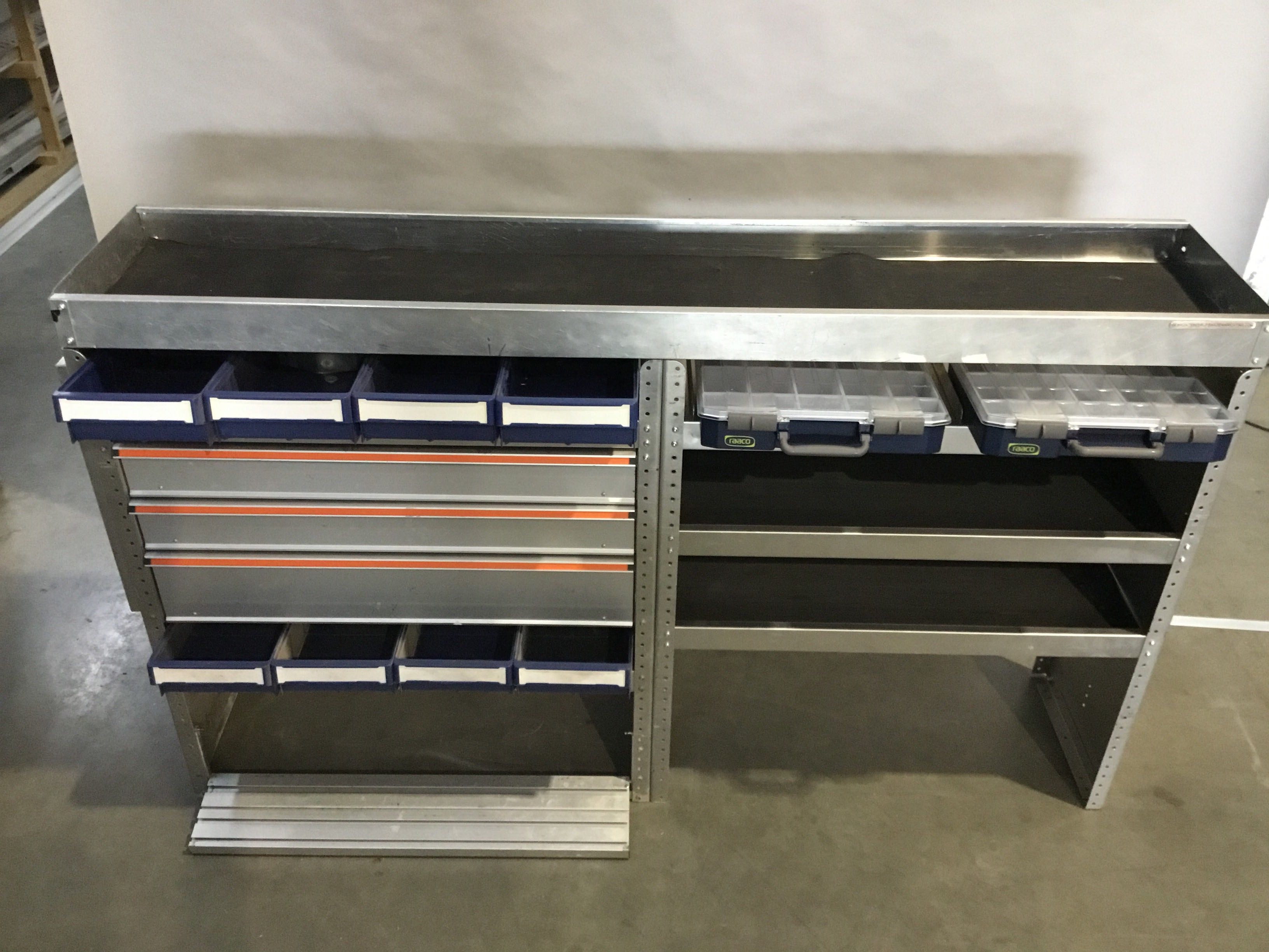 Aluminium bedrijfswagen inrichting GK-024