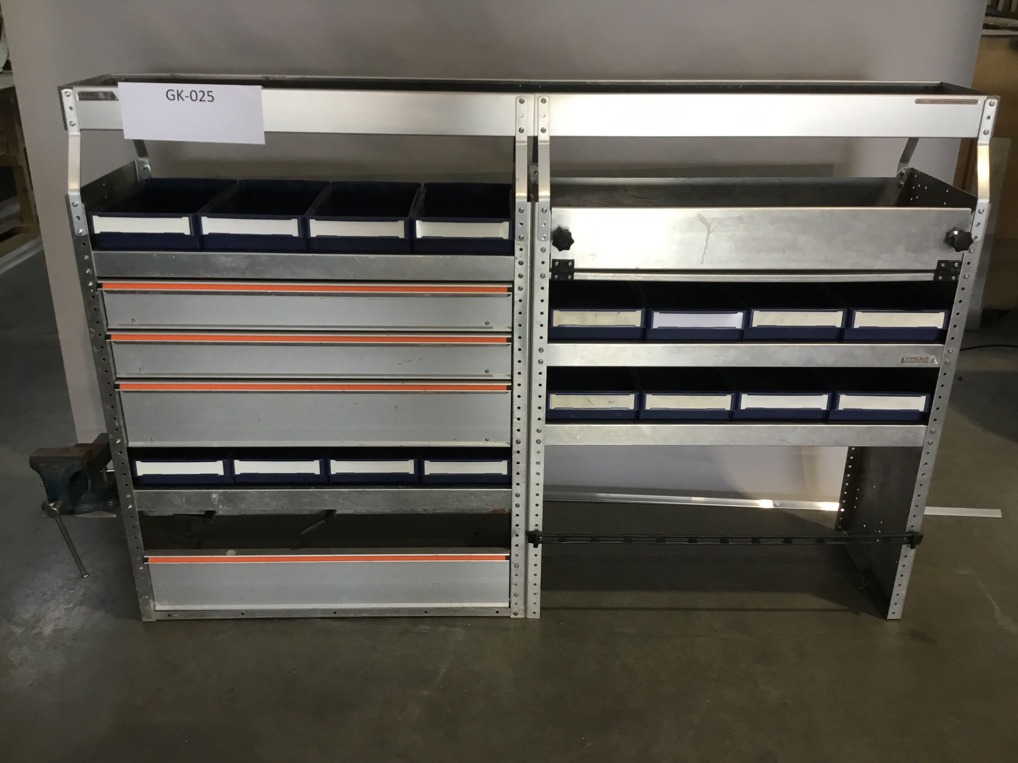 Aluminium bedrijfswagen inrichting GK-025