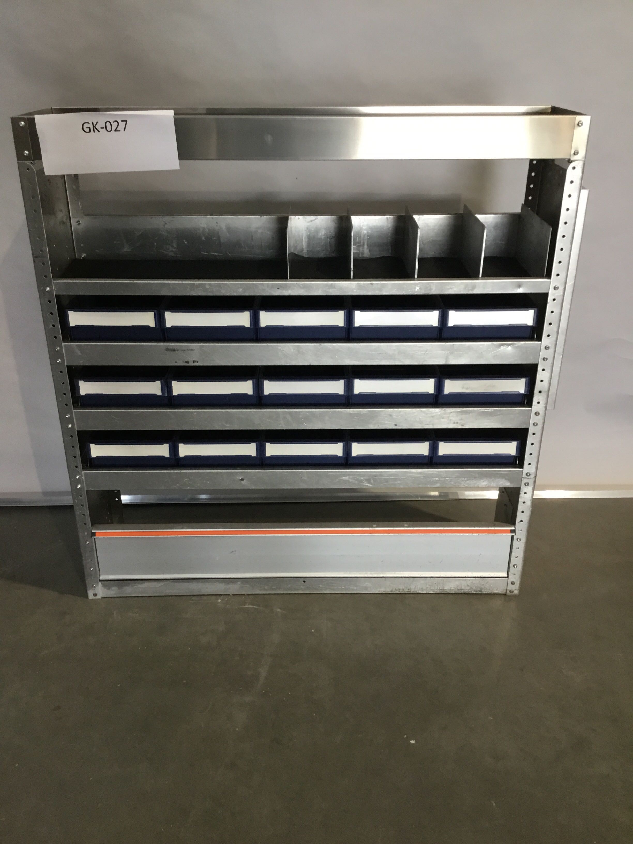 Aluminium bedrijfswagen inrichting GK-027