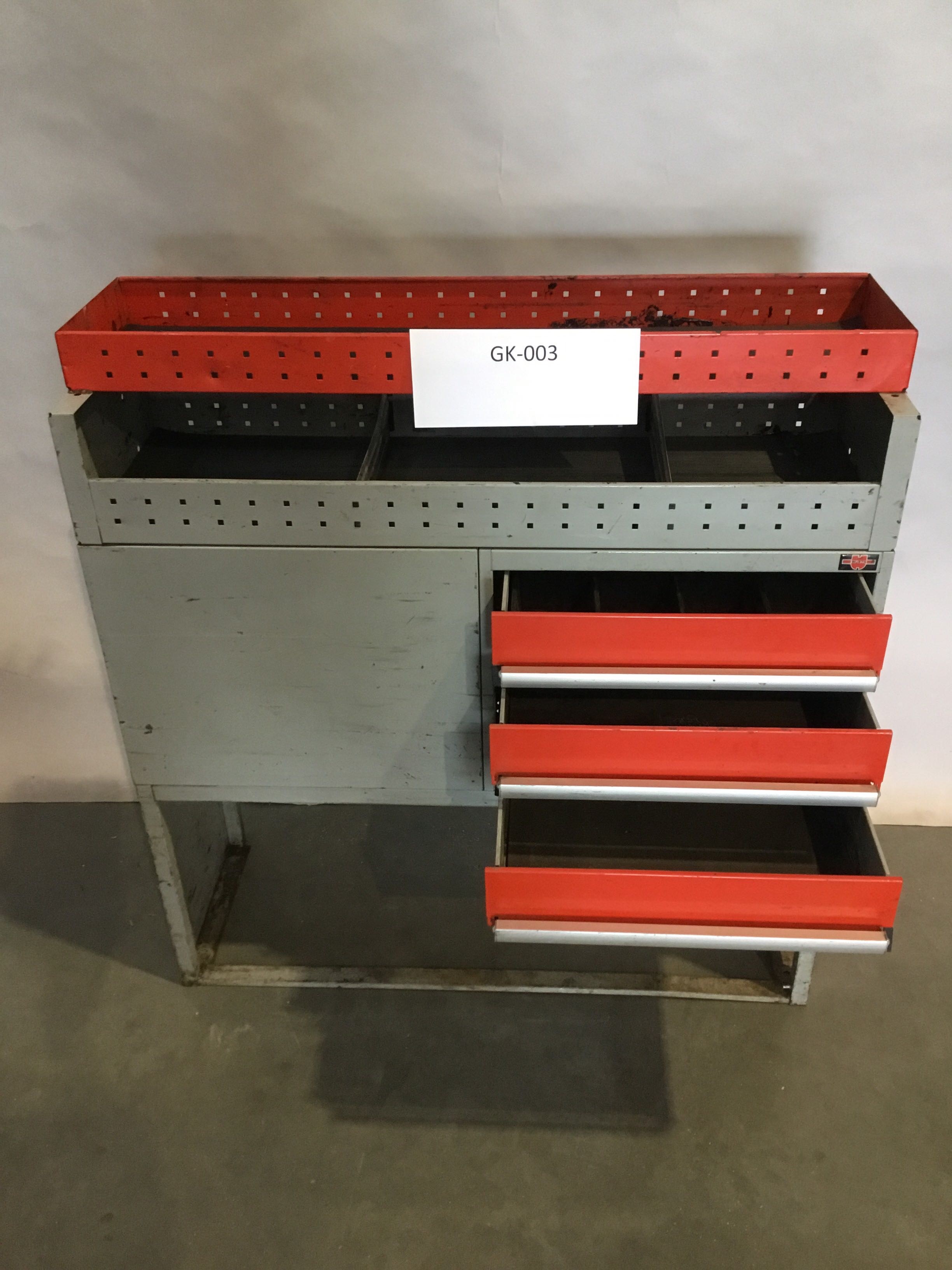 Wurth stalen bedrijfswagen inrichting GK-003
