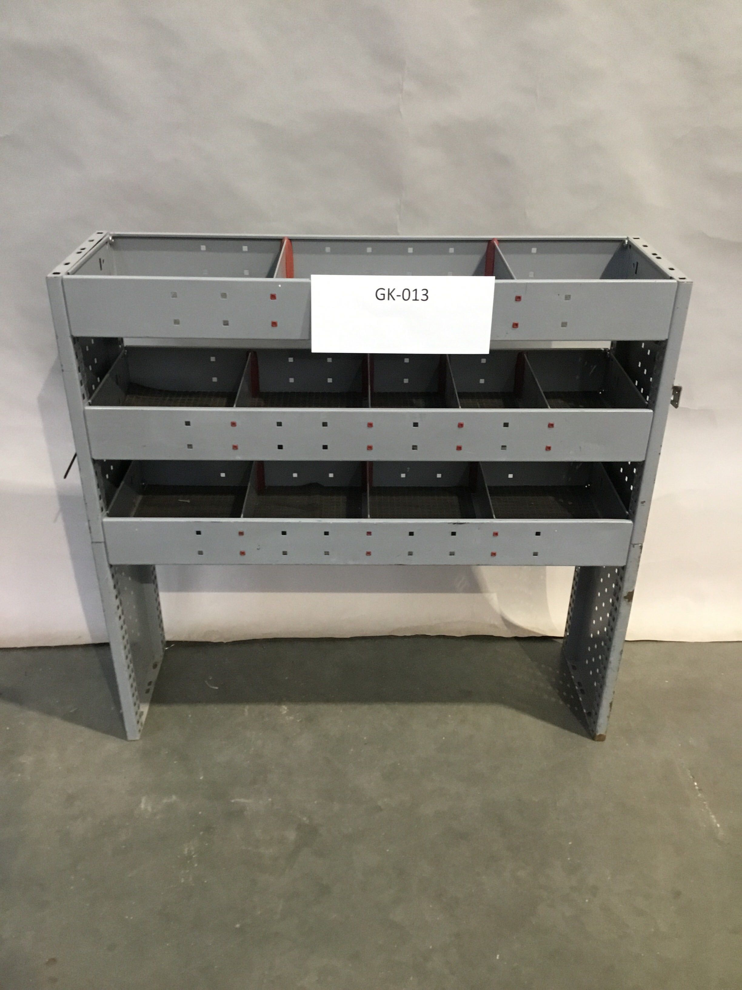 Stalen bedrijfswagen inrichting GK-013