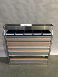 Aluminium Finnerup bedrijfswagen inrichting GK-067