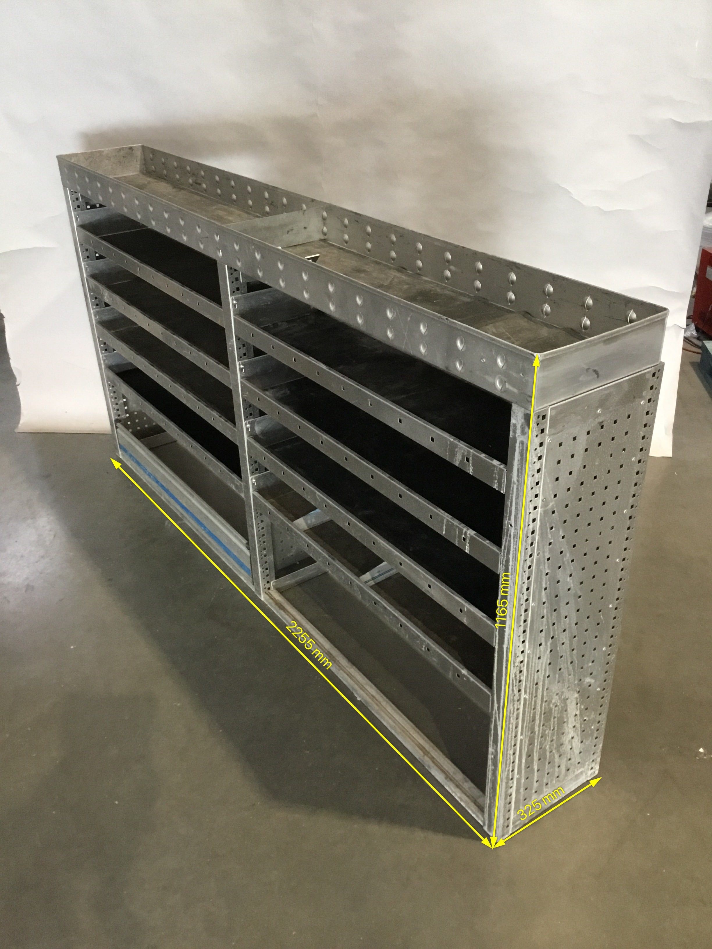 Aluminium bedrijfswagen inrichting GK-009