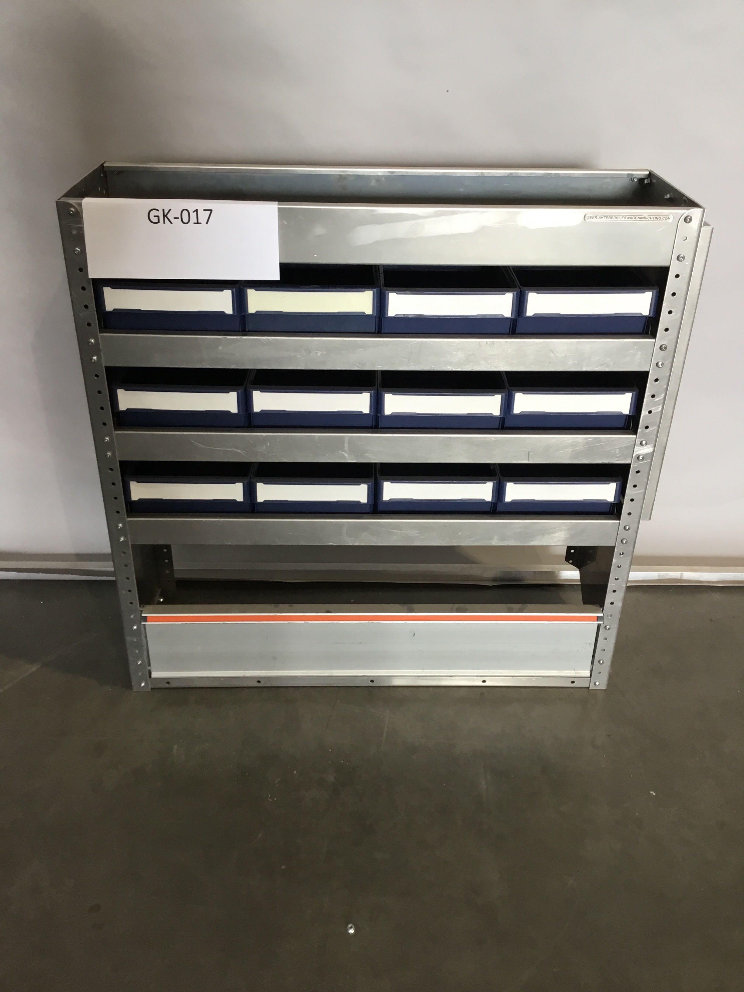 Aluminium bedrijfswagen inrichting GK-017