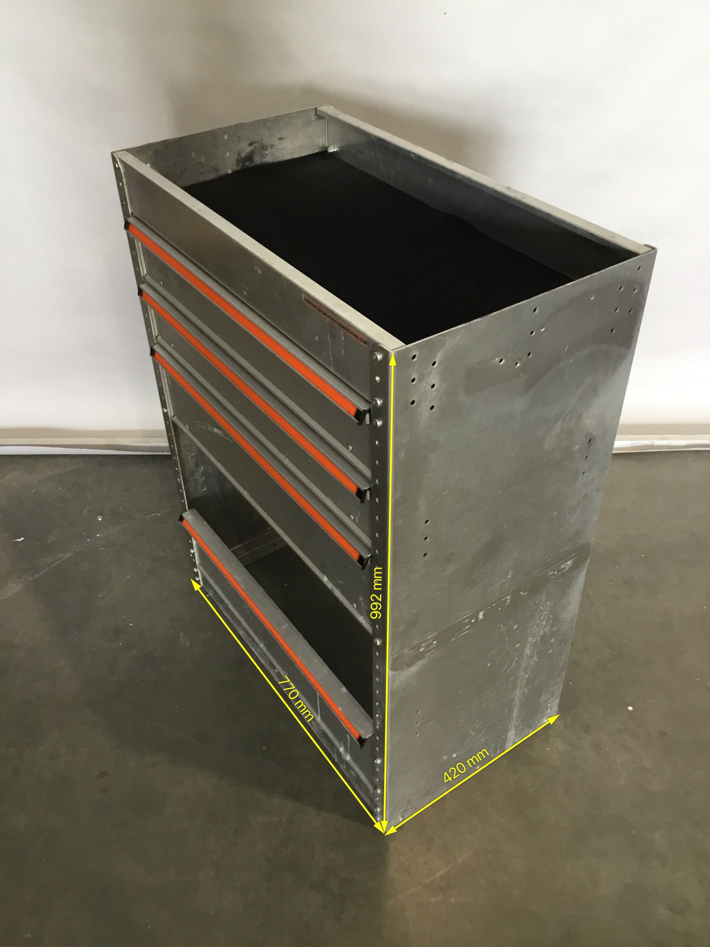 Aluminium bedrijfswagen inrichting GK-022