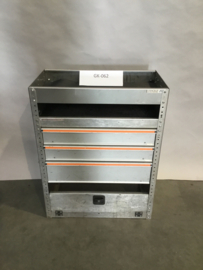 Aluminium Finnerup bedrijfswagen inrichting GK-062