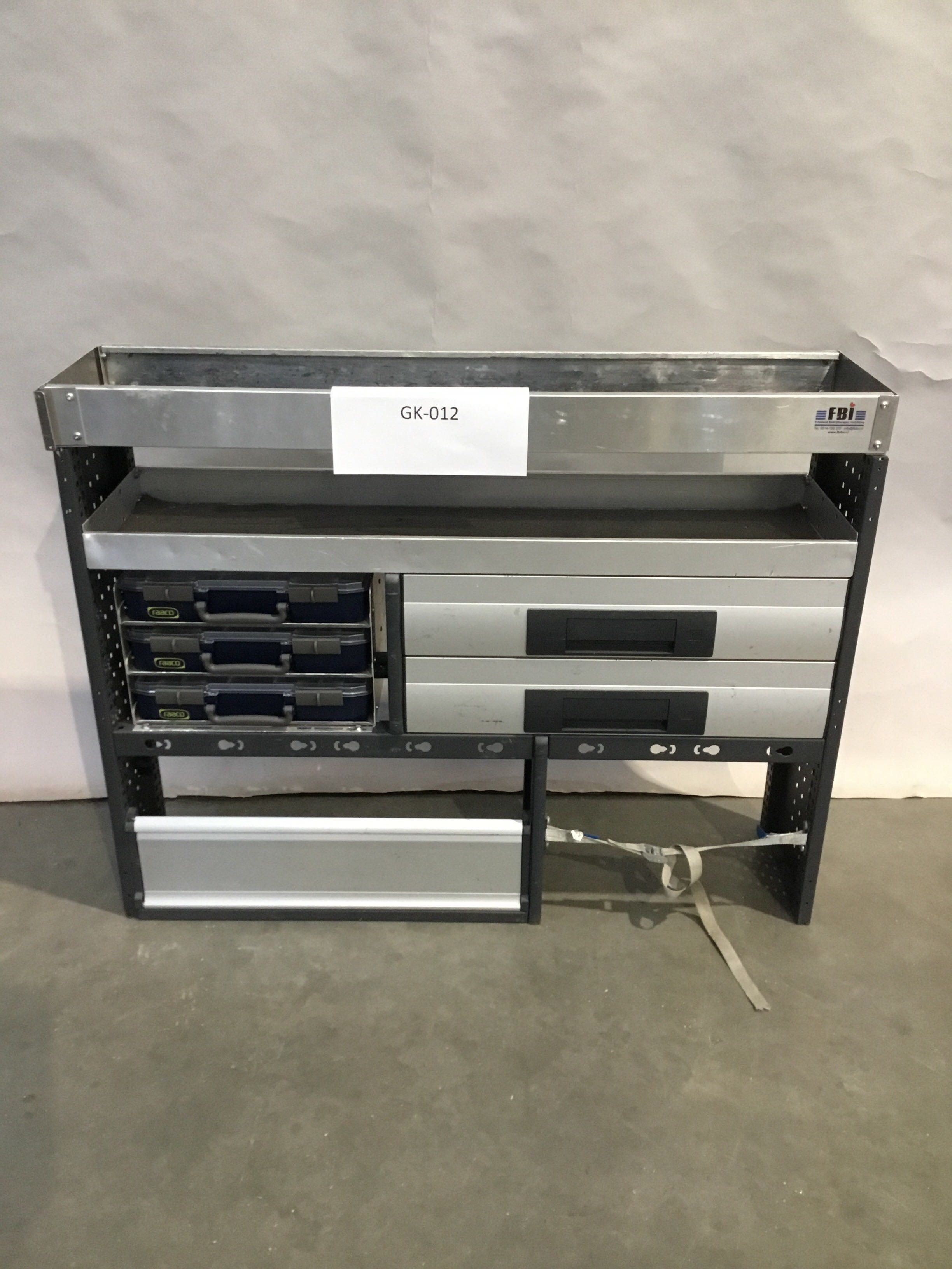 Aluminium bedrijfswagen inrichting GK-012