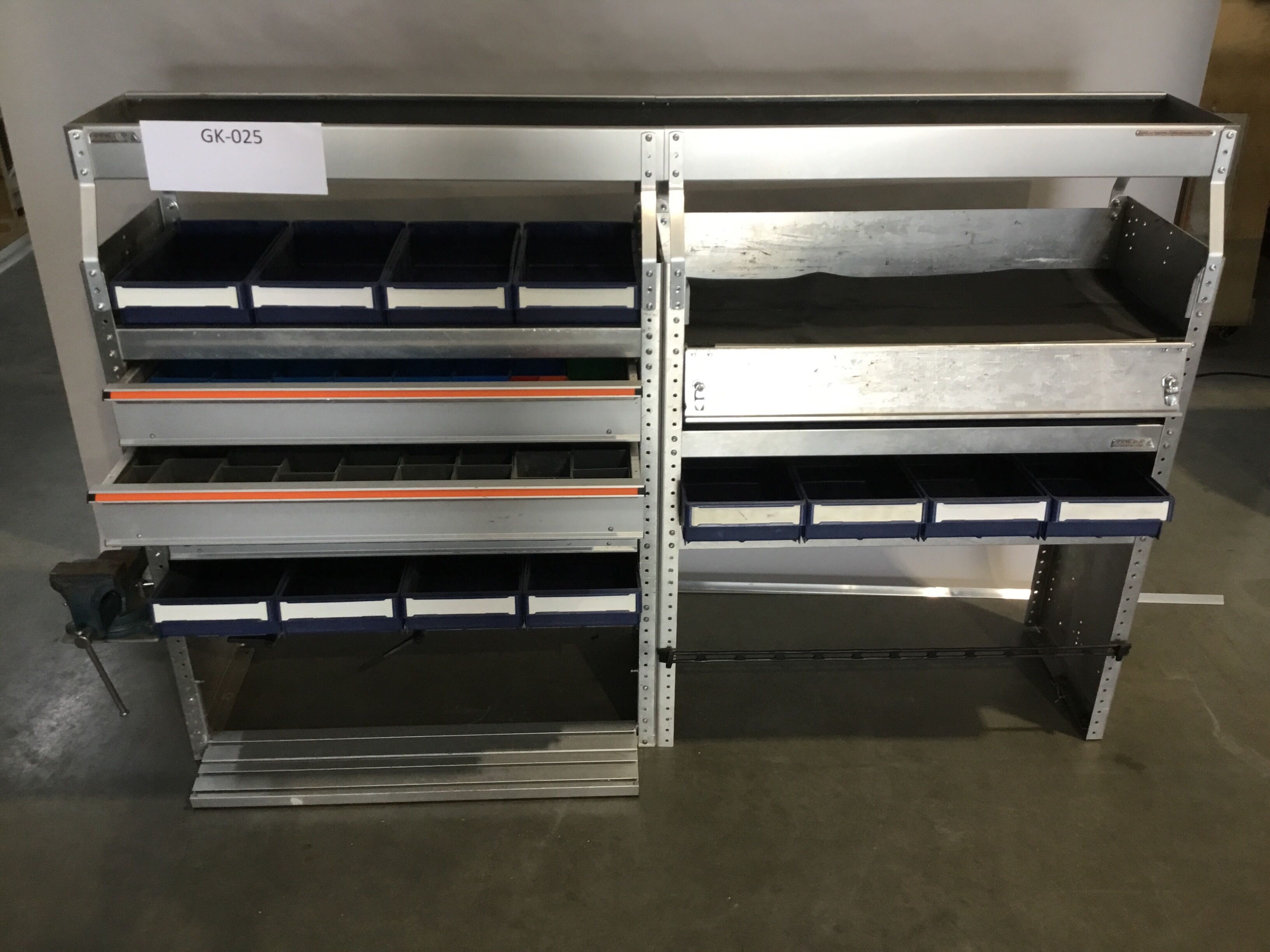 Aluminium bedrijfswagen inrichting GK-025