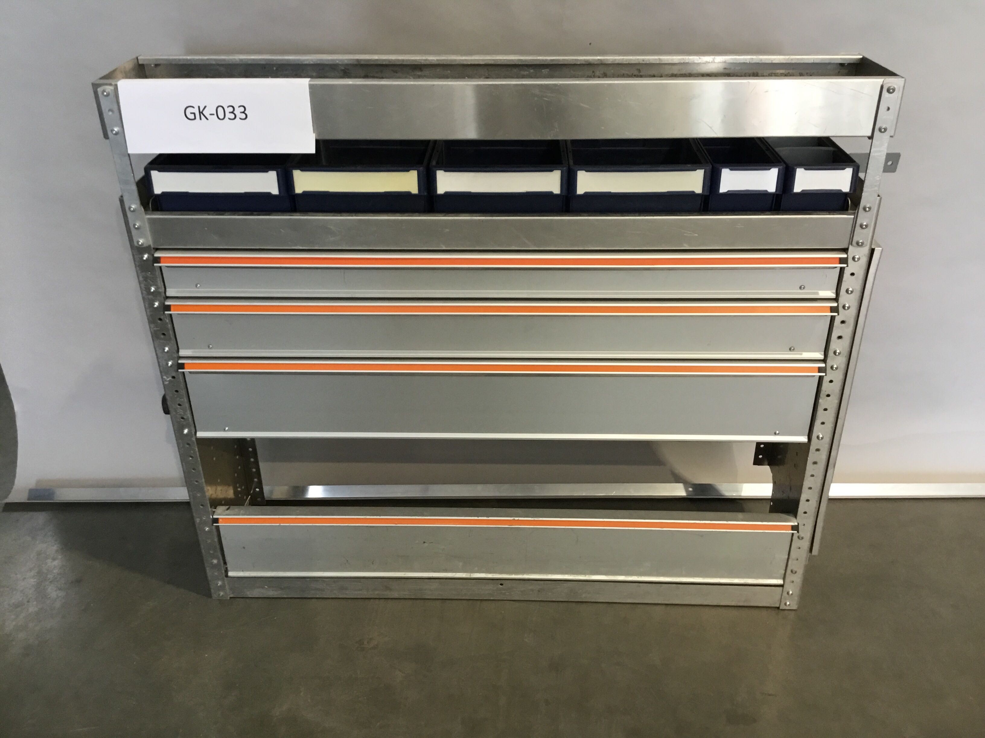 Aluminium bedrijfswagen inrichting GK-033