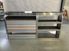 Aluminium Finnerup bedrijfswagen inrichting GK-068