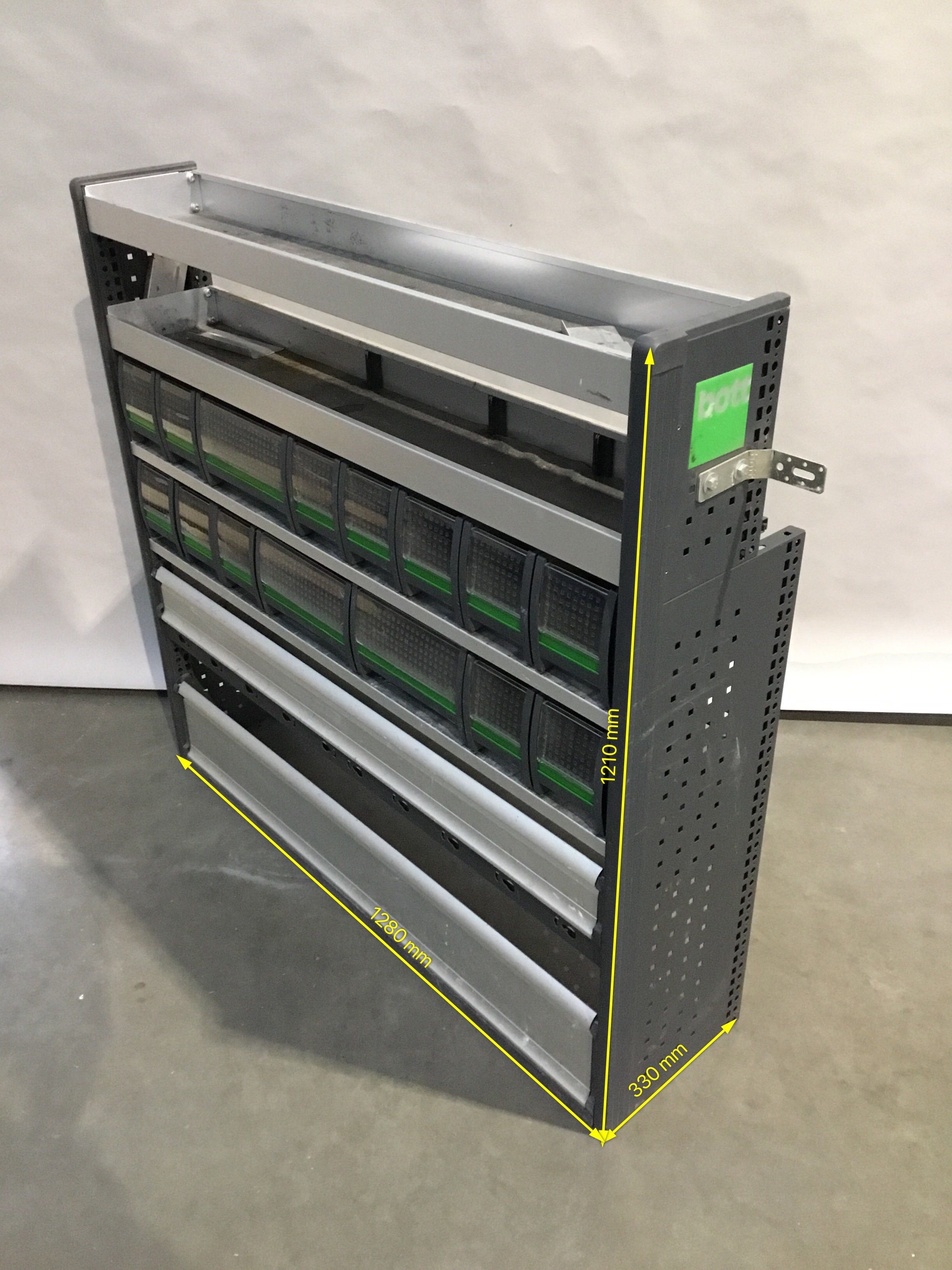 Aluminium BOTT bedrijfswagen inrichting GK-031