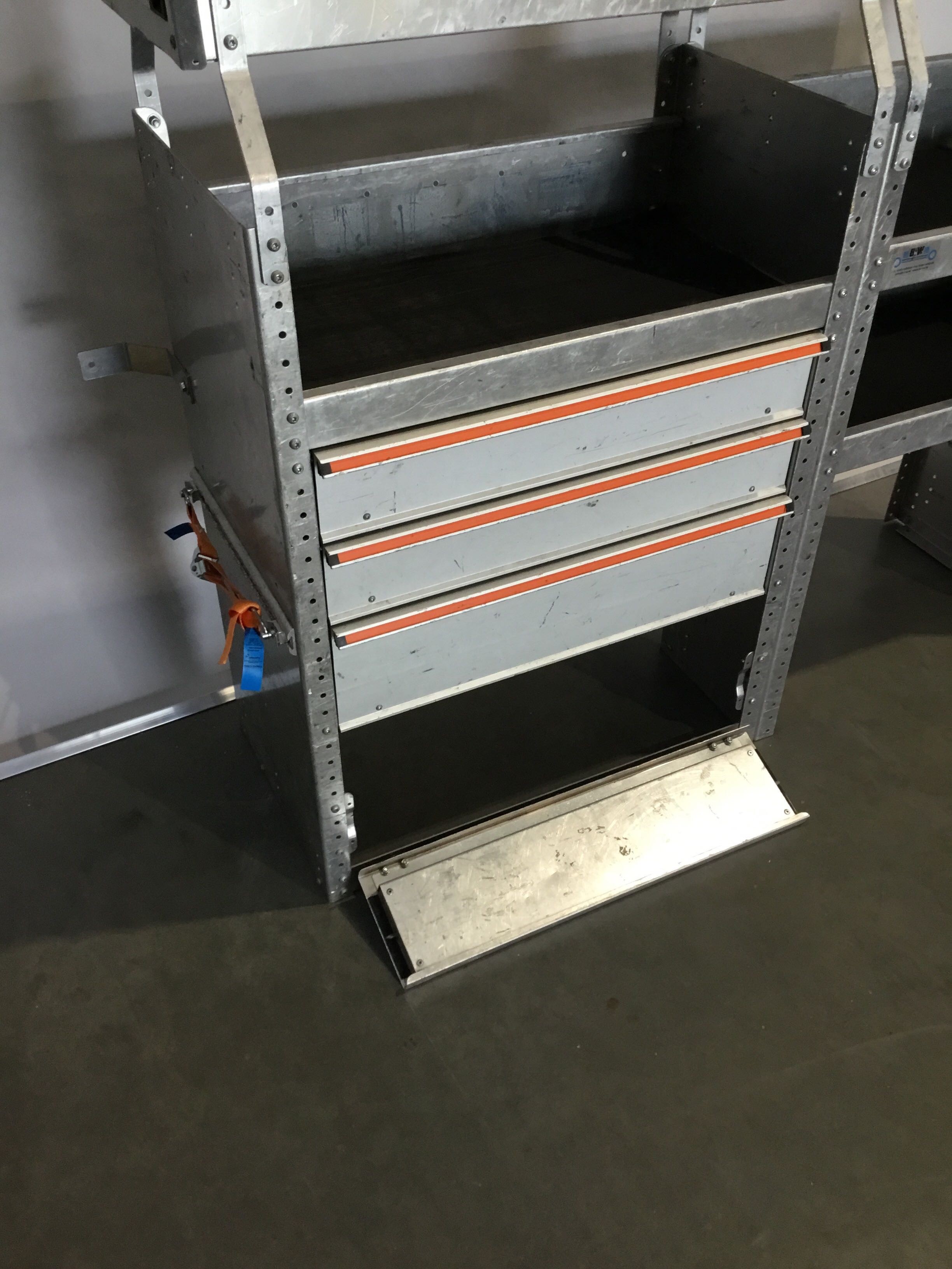 Aluminium bedrijfswagen inrichting GK-023