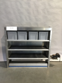 Aluminium Aluca bedrijfswagen inrichting GK-044