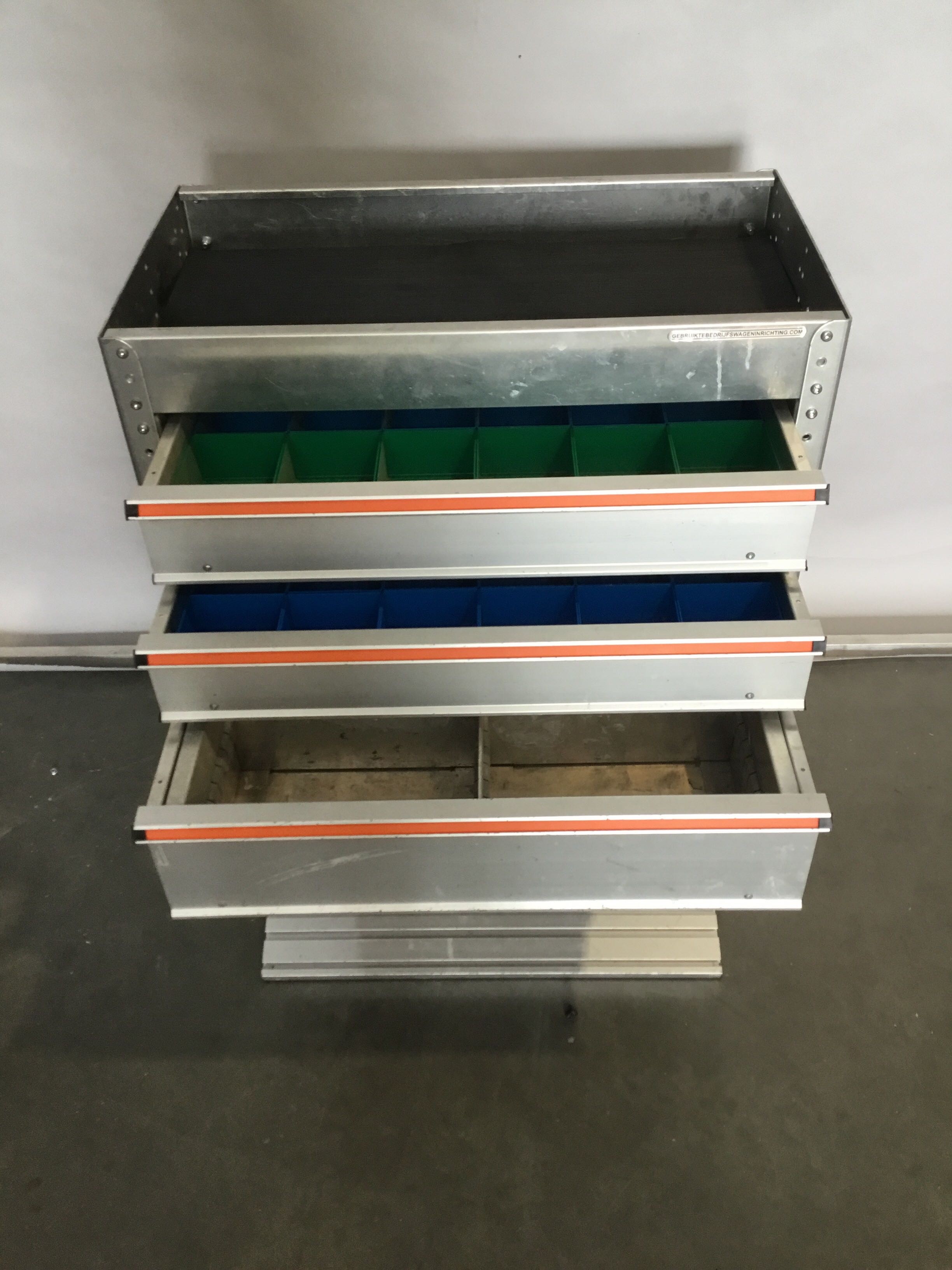 Aluminium bedrijfswagen inrichting GK-022
