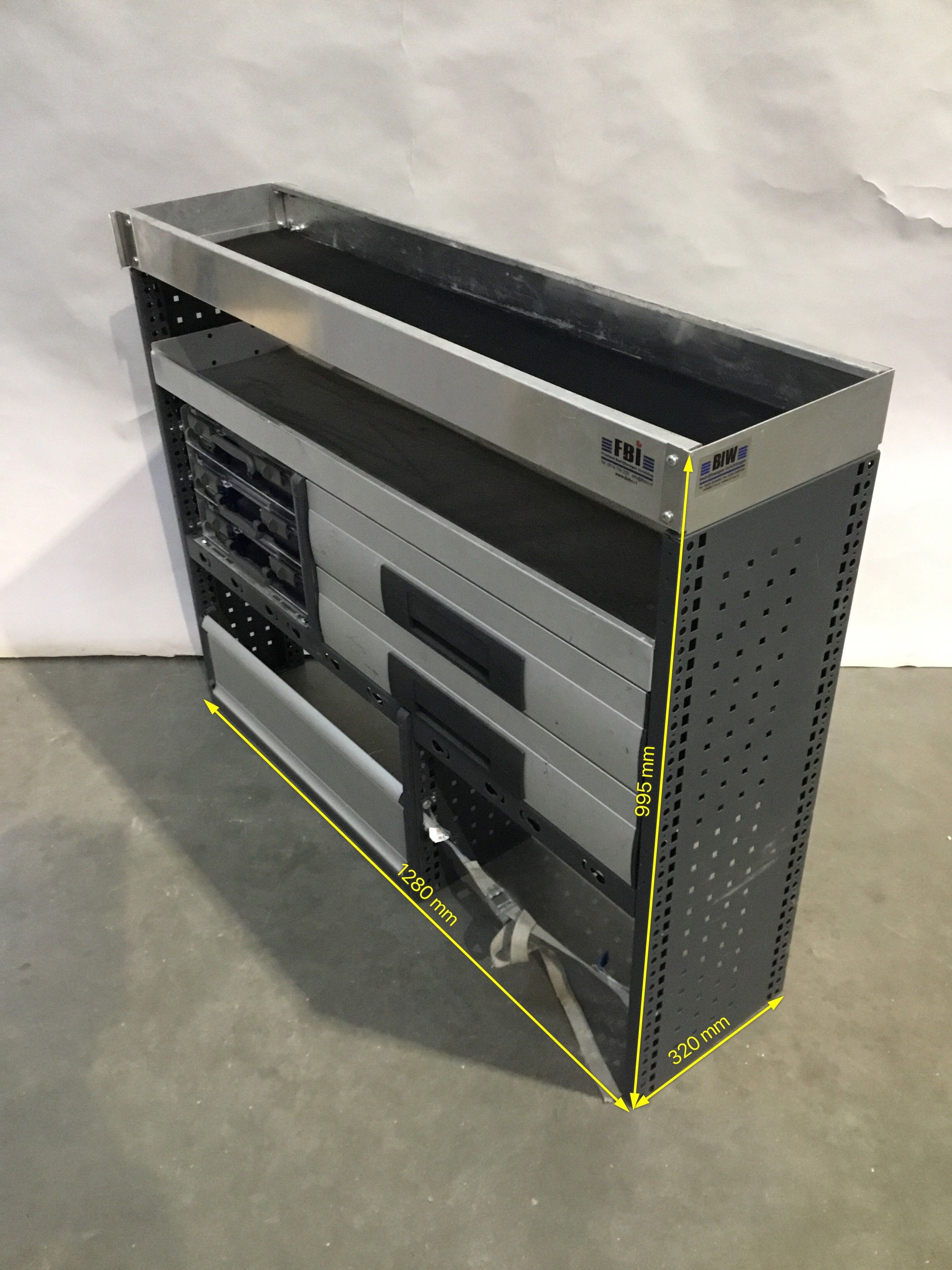 Aluminium bedrijfswagen inrichting GK-012