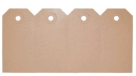 Manilla label 14,0 x  7,0 cm (12 stuks)