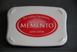 Memento Love Letter Stempelkissen