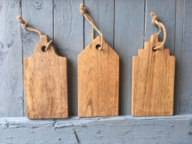 Houten grachtenpandjes (3 planken)