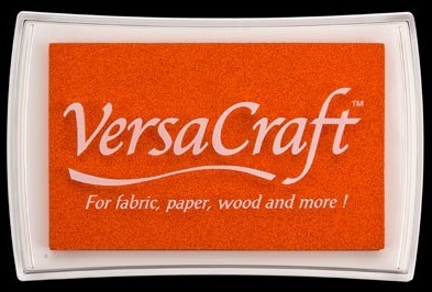 VersaCraft Stempelkissen f/ür Briefmarken/  / Parent Orangerot