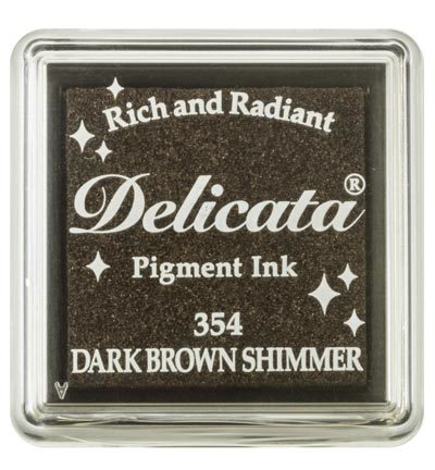 Delicata Stempelkissen Dark Brown Shimmer