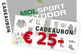 Cadeaubon 25 euro