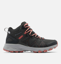 Columbia PeakFreak II Mid Outdry Dark Grey - Coral