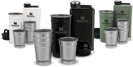 STANLEY PRE PARTY SET SHOT GLASS + FLASK