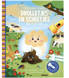 Zaklampboek - Speuren - Naar - Drolletjes  en Scheetjes